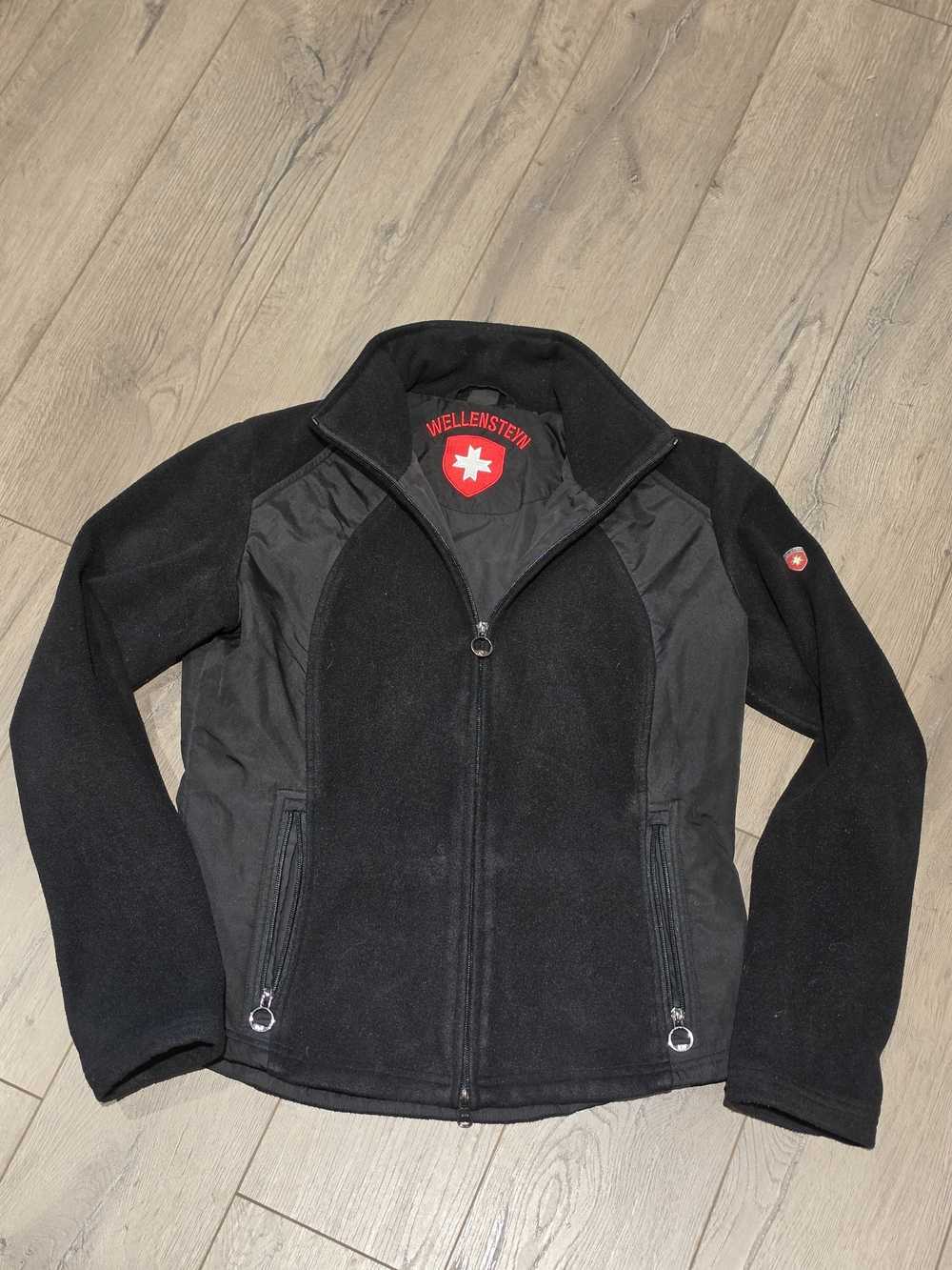 Wellensteyn Women's Black Zip-up Fleece Jacket